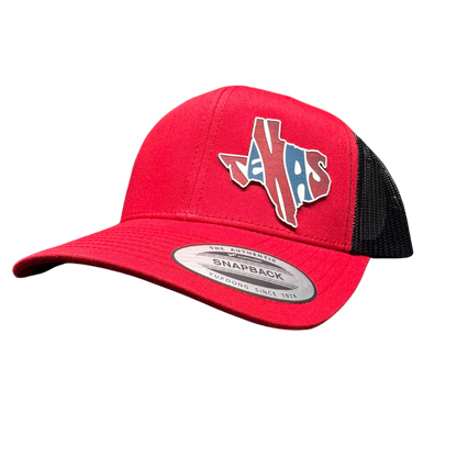 USA STATE RED WHITE AND BLUE HAT LINE