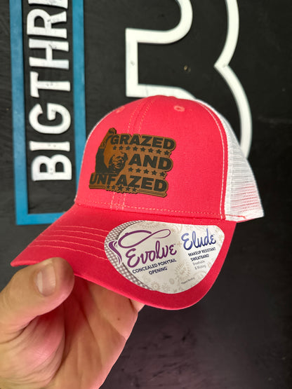 Grazed and Unfazed Trump Hat